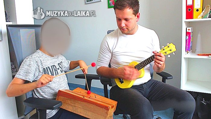 Lekcja: wspólne granie na ksylofonie i ukulele