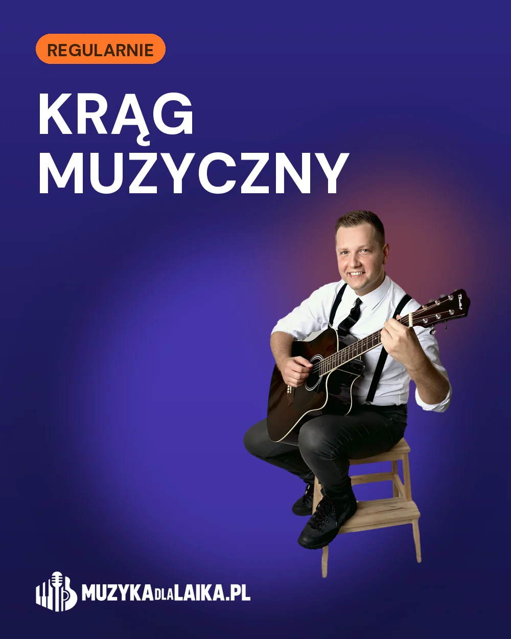 Okładka: Regularnie, krąg muzyczny