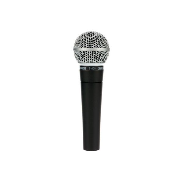 Dynamiczny mikrofon wokalny Shure SM58 LC, widok z przodu