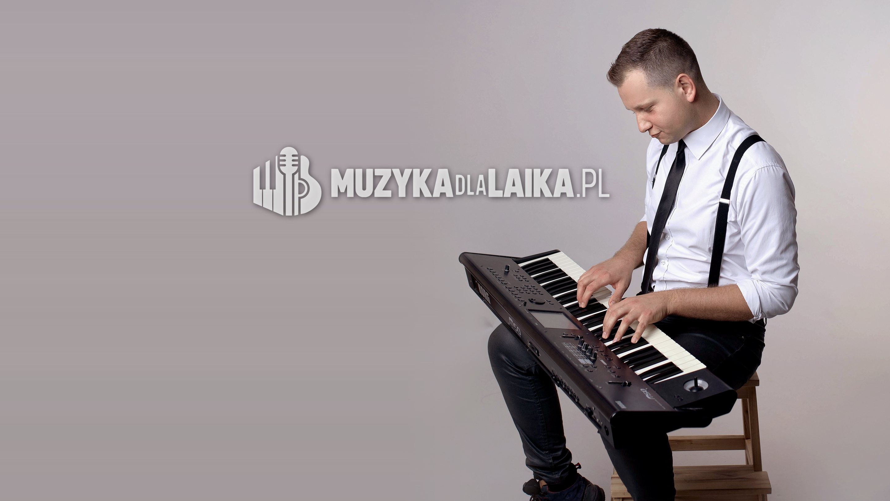 Michał przy keyboardzie